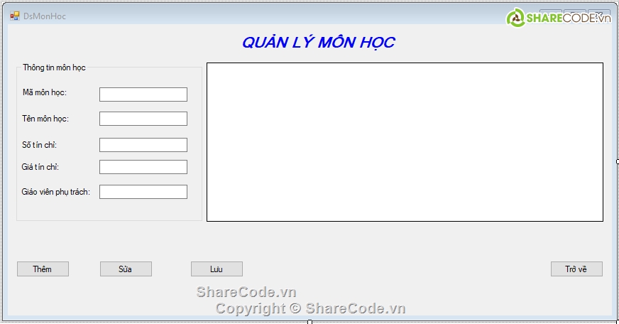 Quản lý và thu phí,thu phí C#,C# Quản lý thu học phí,C# quản lý sinh viên